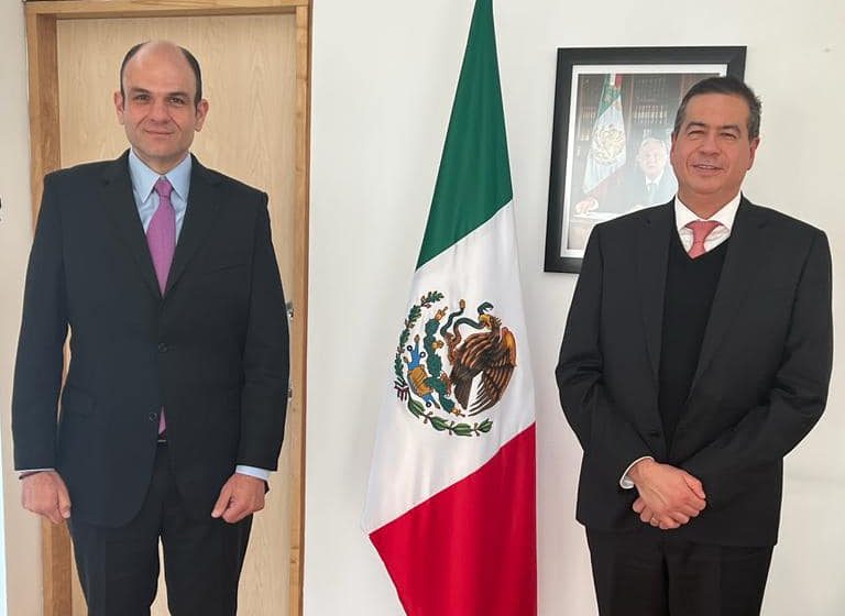  Se reúnen Jericó Abramo y Ricardo Mejía Berdeja, 2 posibles candidatos a la Gubernatura de Coahuila.