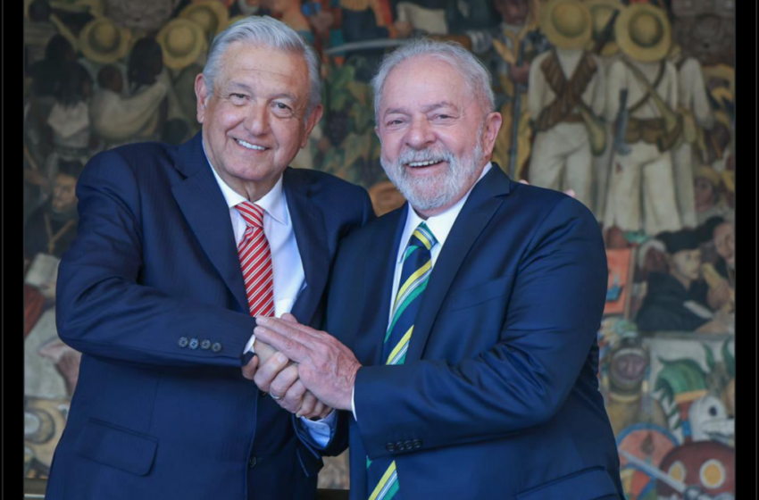  AMLO y Lula Da Silva, acuerdan la integración de América
