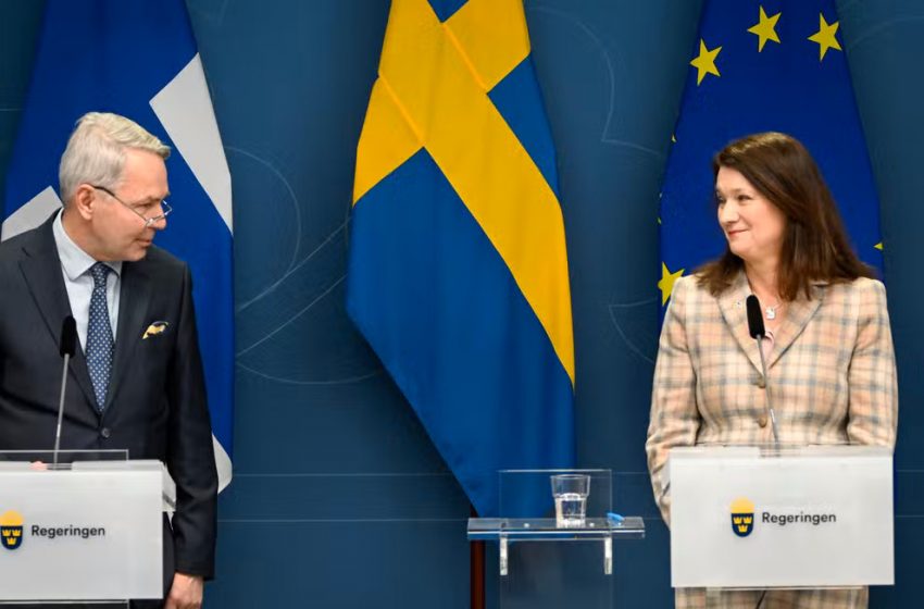  Suecia y Finlandia casi están dentro de la OTAN.