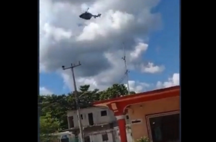  Se desplomó otro helicóptero del ejército.
