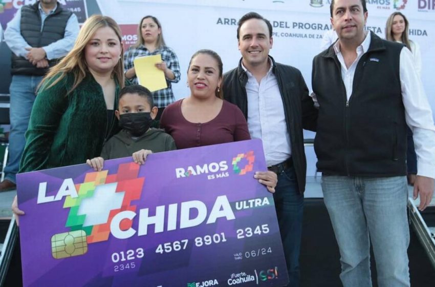  Arranca en Ramos Arizpe entrega de la tarjeta “La Más Chida Ultra”