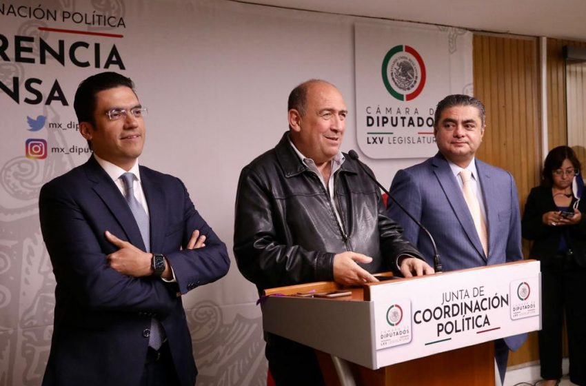  Romero, Moreira y Cházaro reviven Va por México y anuncian su rechazo a la Reforma Electoral de la 4T