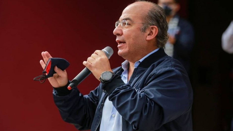 Felipe Calderón, expresidente.