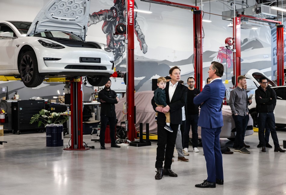 Newsom y Musk limaron asperezas y California será la sede global de ingeniería para Tesla