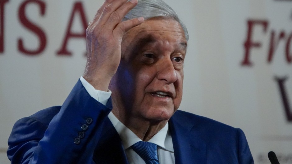 Andrés Manuel López Obrador, presidente de México.