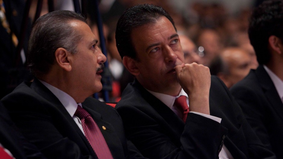 Humberto Moreira y Manlio Fabio Beltrones.