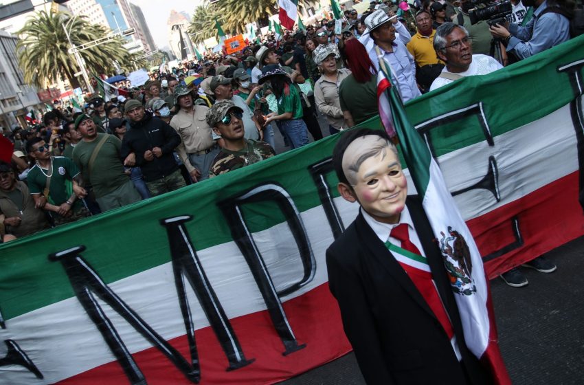  Marchan por militares encarcelados por el caso Tamaulipas,tras llamado de AMLO