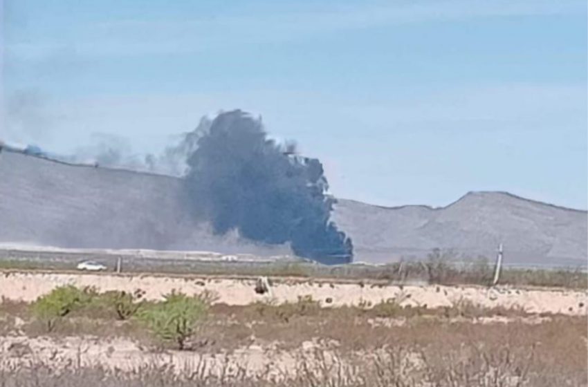 Arde el CIMARI en Ramos Arizpe