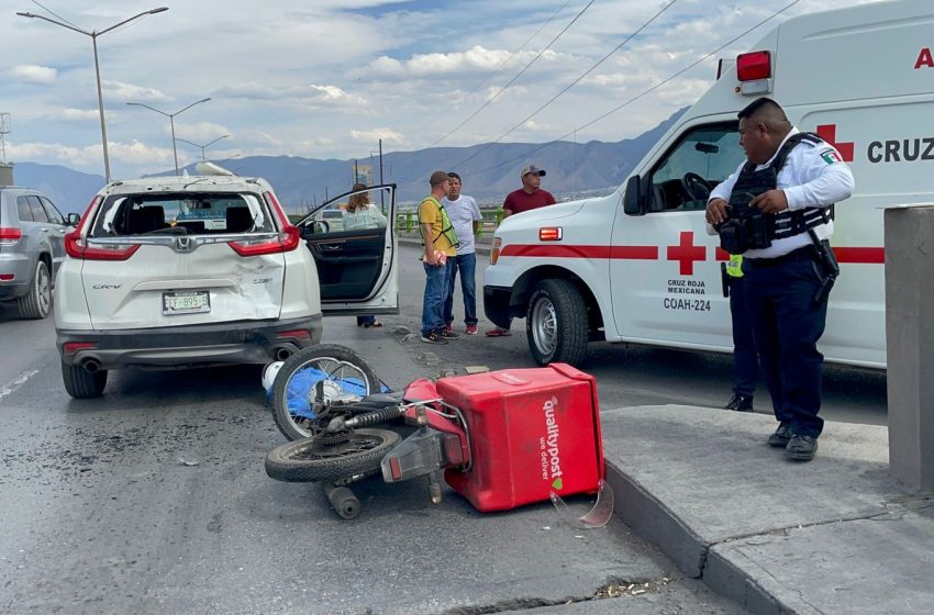 Muere motociclista en aparatoso accidente