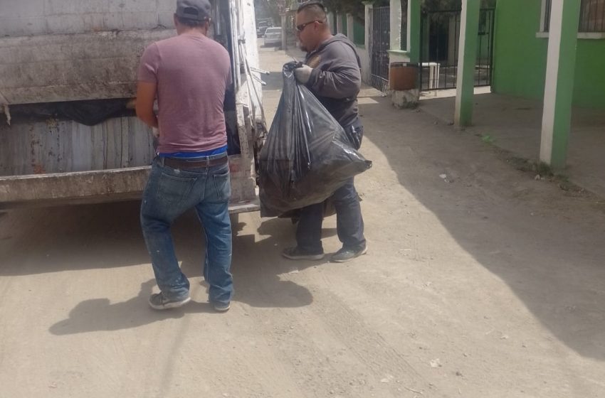 REALIZAN BRIGADAS ESPECIALES PARA RECOLECCIÓN DE BASURA
