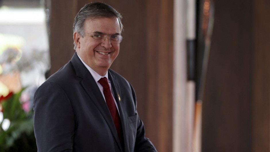 Marcelo Ebrard, canciller.