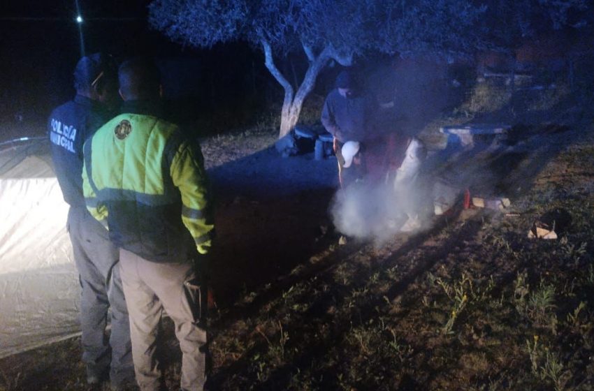 Detienen a pareja saltillense por encender fogata en la sierra de Arteaga