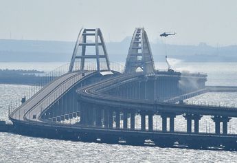 El puente que conecta Crimea con Rusia fue inaugurado en 2018. | Especial