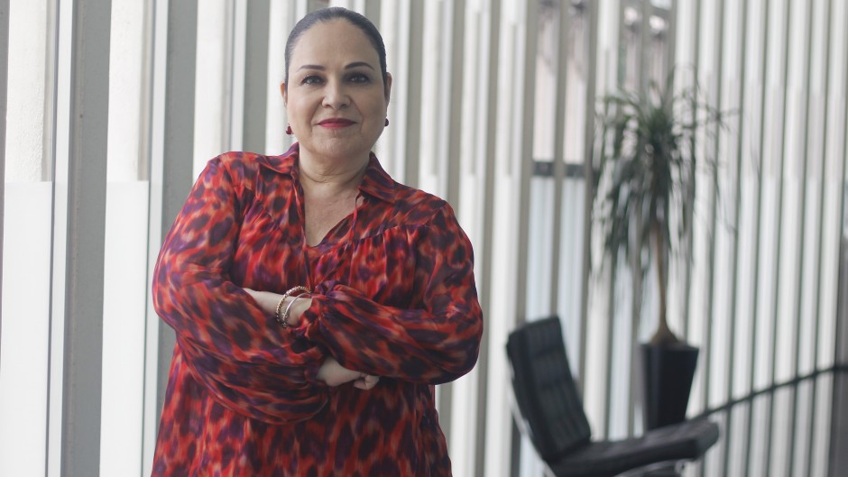 La senadora Mónica Fernández Balboa.