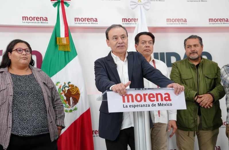 Alfonso Durazo, presidente del Consejo Nacional de Morena.