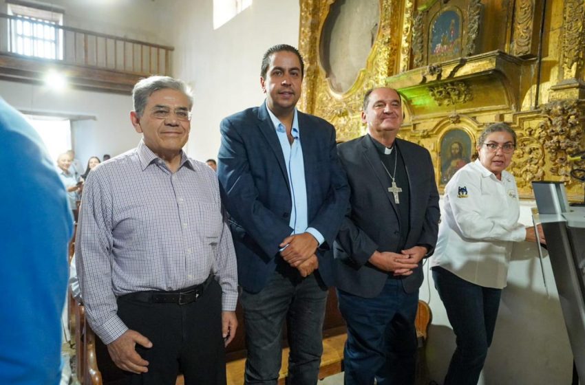 RESPALDARÁ MUNICIPIO CONTINUIDAD PARA CONSERVACIÓN DE CAPILLA DE SANTA MARÍA