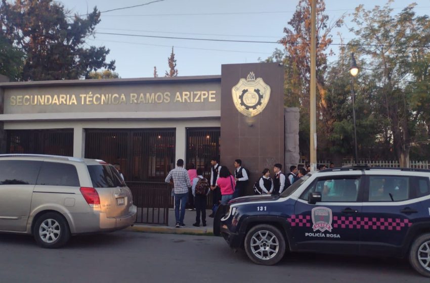  INTENSIFICAN OPERATIVO VIAL EN RAMOS ARIZPEANTE REGRESO A CLASES