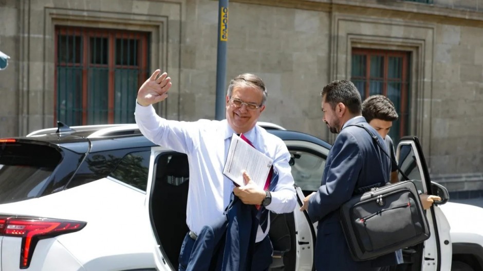 El excanciller Marcelo Ebrard Casaubón.