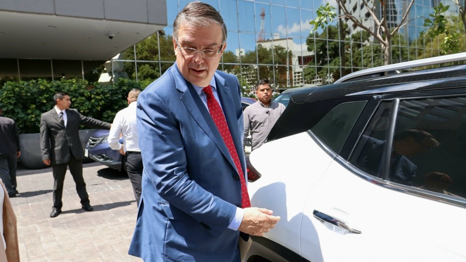 Marcelo Ebrard Casaubón, excanciller.