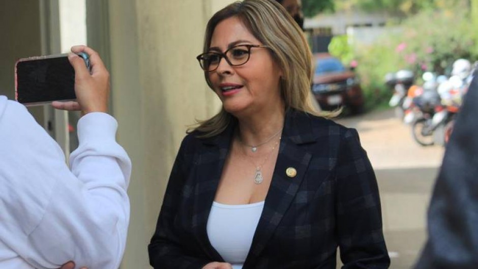 La senadora de Morena, Lucy Meza.