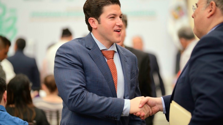 Samuel García, gobernador de Nuevo León.
