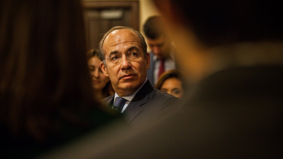 Felipe Calderón, expresidente de México.