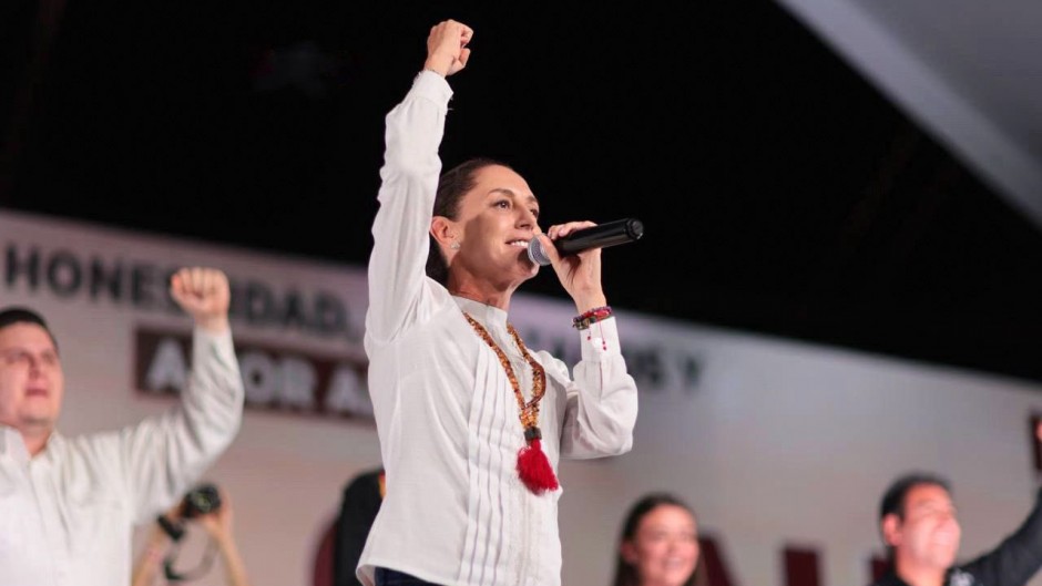 Claudia Sheinbaum, precandidata única a la presidencia de la República por Morena.