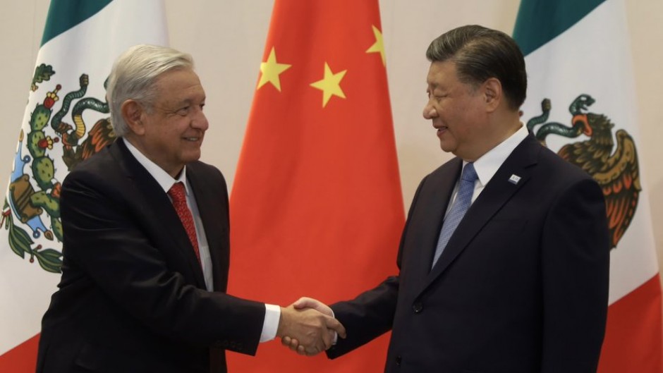 Andrés Manuel López Obrador y Xi Jinping