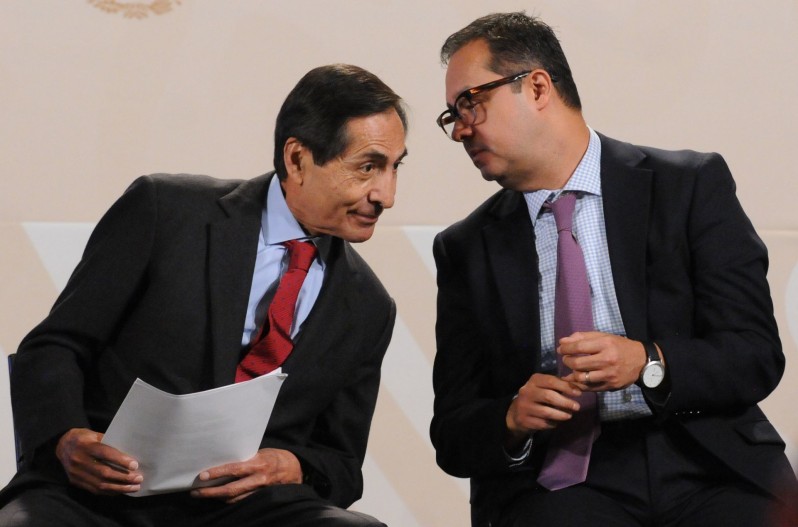 Rogelio Ramírez de la O y Gabriel Yorio
