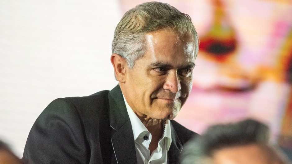 Miguel Ángel Mancera Espinosa, senador del PRD.