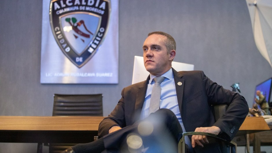 Adrián Rubalcava, alcalde Cuajimalpa.