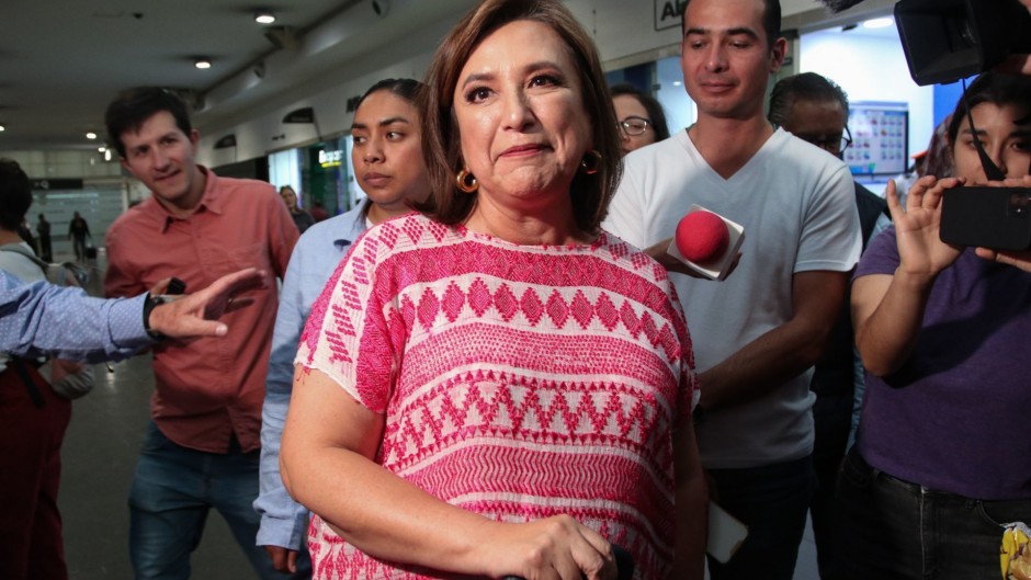 Xóchitl Gálvez Ruiz, candidata a la presidencia de la oposición.
