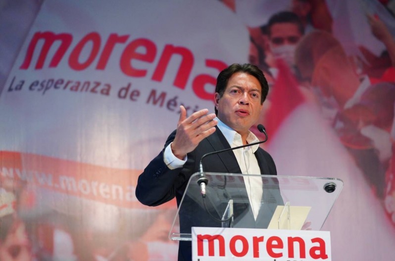 Mario Delgado, dirigente de Morena.