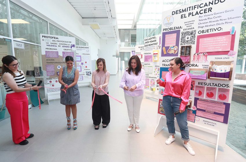 Presenta Club Feminista de la AIDH Proyectos Transformadores, Construyendo la Igualdad de Género al Interior de la UAdeC