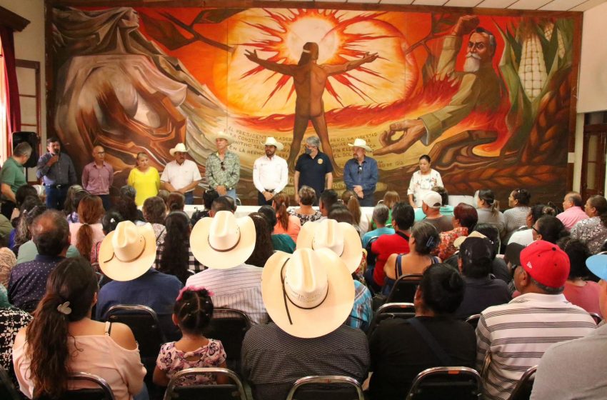 Arteaga, sede del programa de Justicia Itinerante “Mujeres por el Acceso a la Tierra”