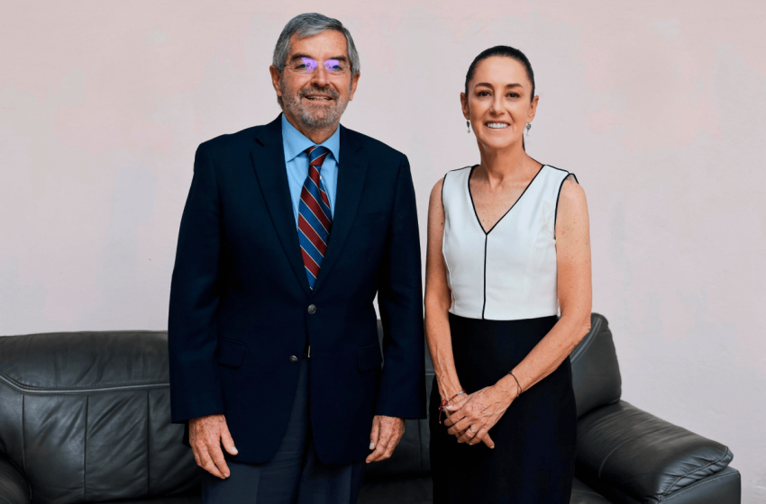  Sheinbaum eligió a Juan Ramón de la Fuente para equipo de transición