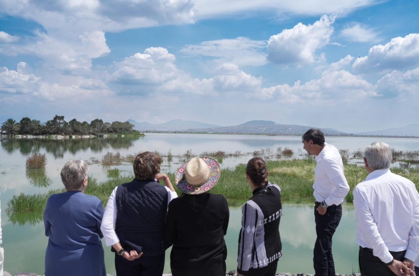 AMLO inaugura Parque Ecológico Lago de Texcoco en los terrenos de lo que fue el NAICM