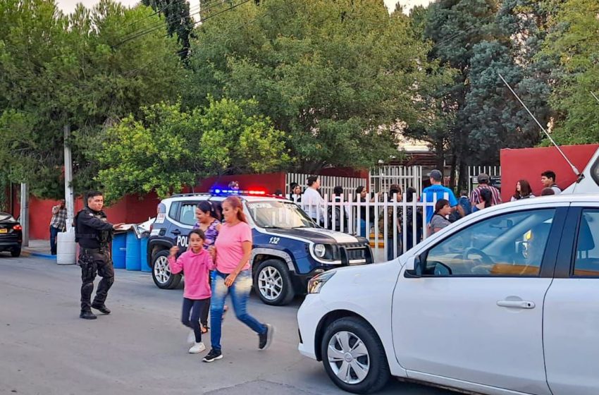 REFUERZAN PRESENCIA POLICIAL PARA REGRESO A CLASES SEGURO EN RAMOS ARIZPE