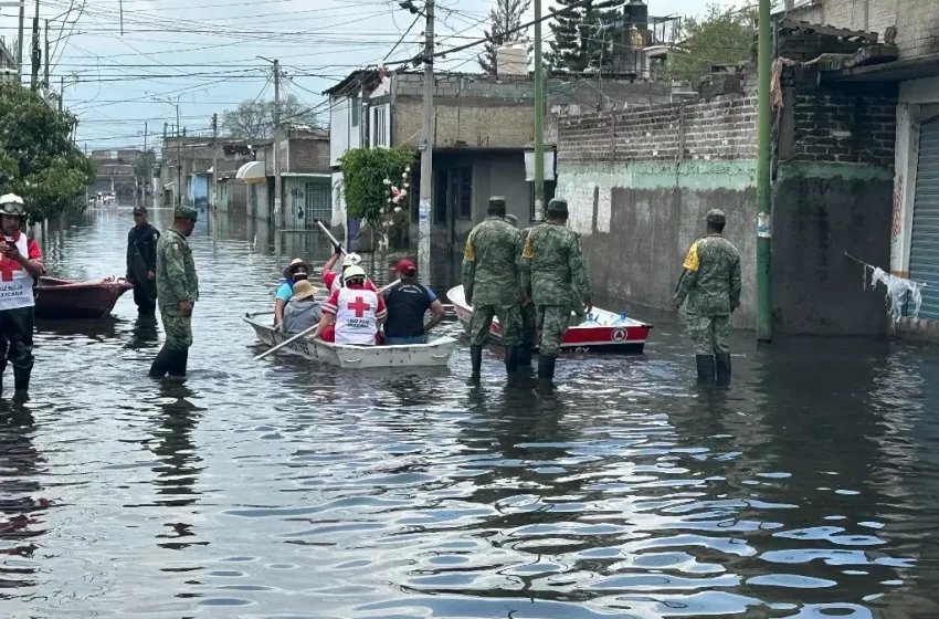 Damnificados en Chalco piden el apoyo de la federación por inundaciones