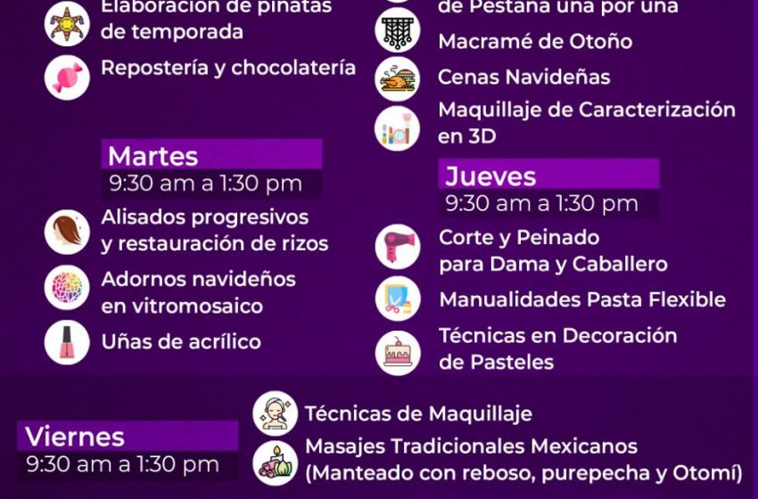 ABREN REGISTRO PARA TALLERES DE AUTOEMPLEO DEL DIF RAMOS ARIZPE