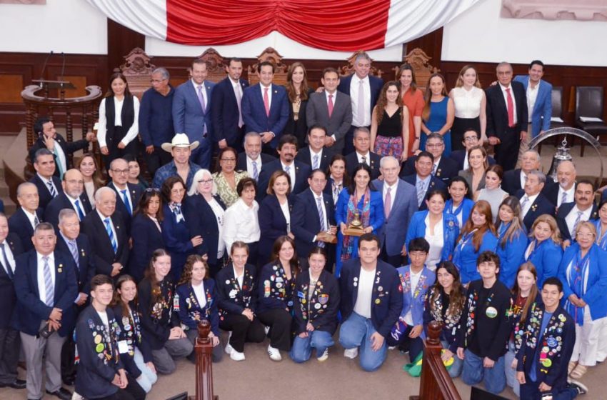 Reconoce Congreso de Coahuila al Club Rotario de Saltillo en el centenario de su fundación