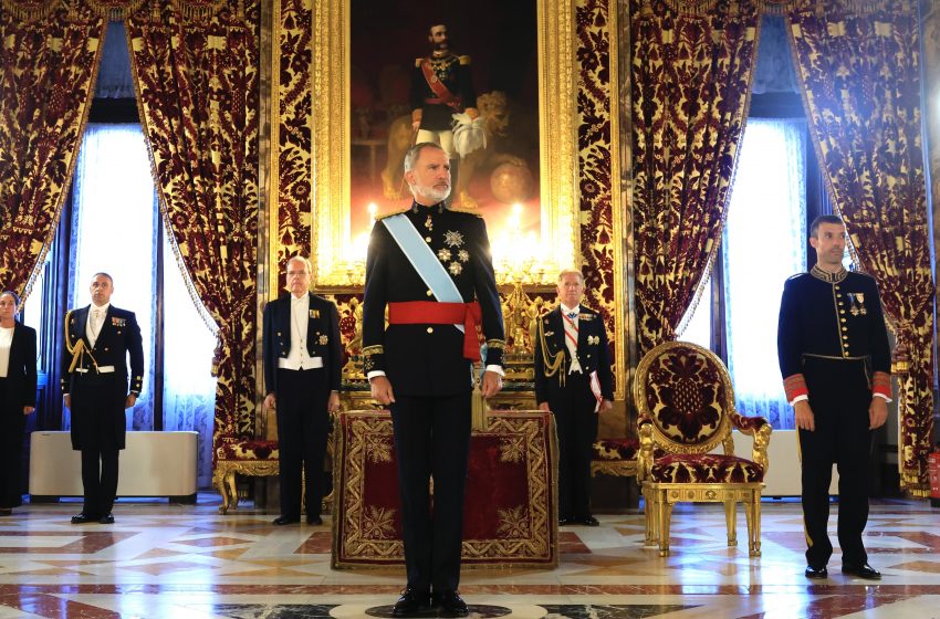El rey Felipe VI de España no fue invitado a la investidura de Claudia Sheinbaum