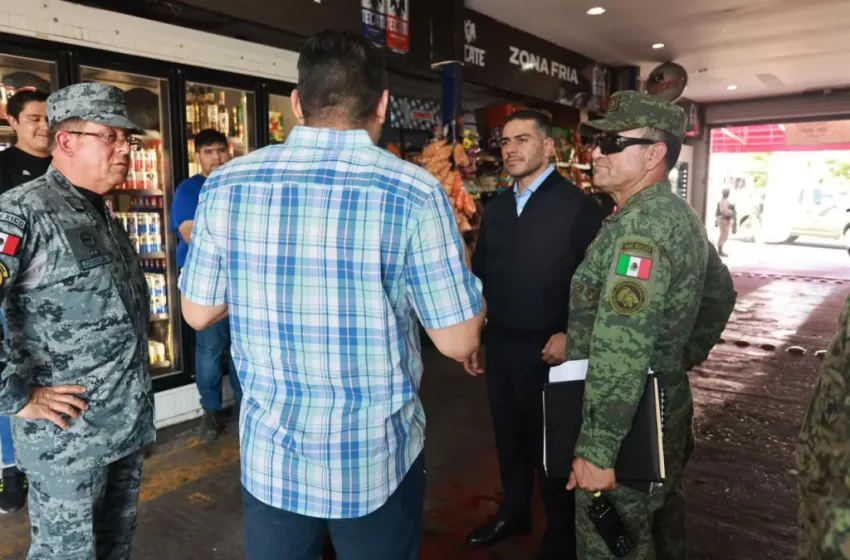  Gobierno incrementará presencia de ejercito y GN en Sinaloa, Harfuch y general Trevilla acuerdan con el gobernador Rocha