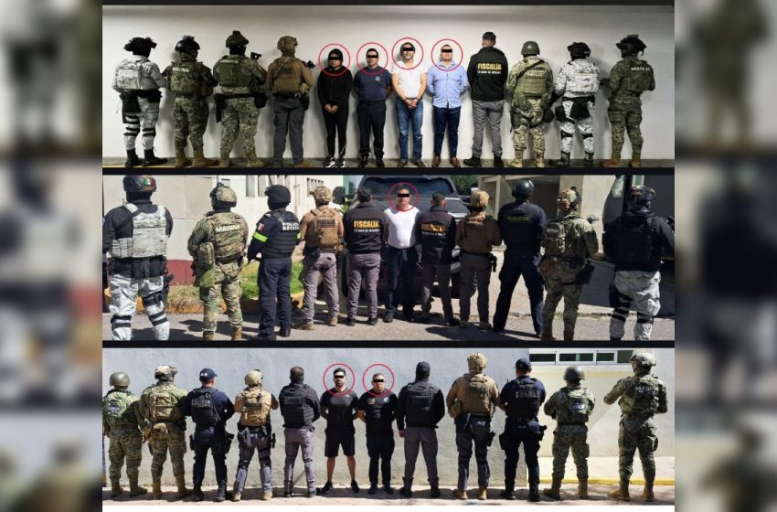 Operativo Enjambre Harfuch reporta funcionarios detenidos en Edomex