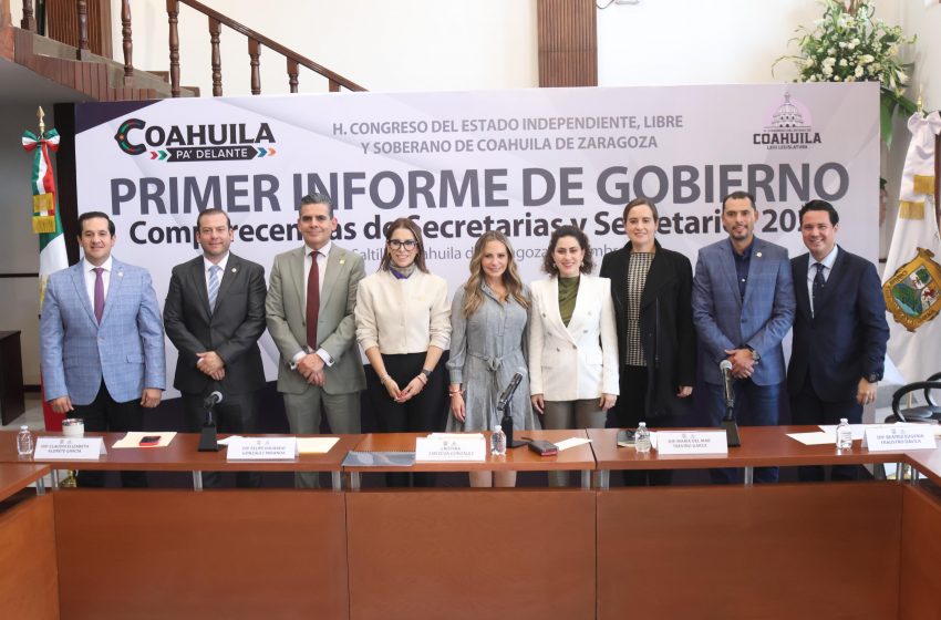 Continúan comparecencias de secretarias y secretarios ante el Congreso del Estado