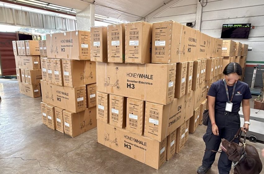 México realiza decomiso histórico de mercancía china en aduana de Pantaco