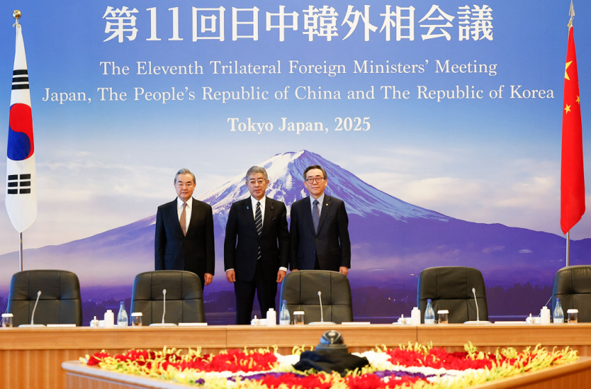 China, Japón y Corea del Sur refuerzan su cooperación ante las presiones comerciales de Trump