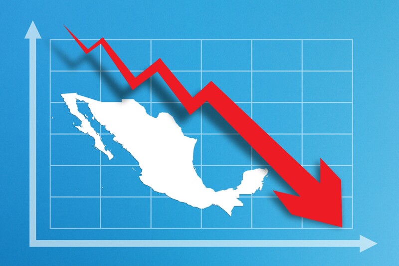  Banco XP reduce su previsión del PIB de México y anticipa contracción de 0.5%