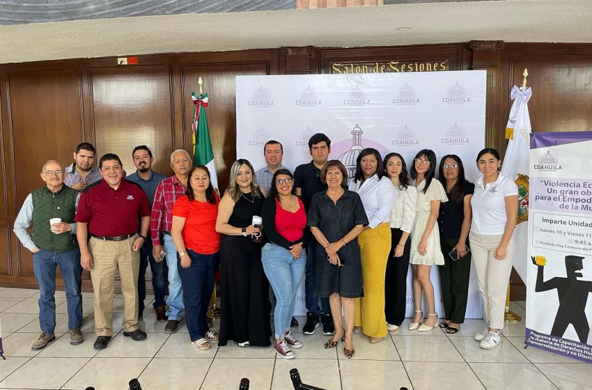  Capacita Congreso a colaboradores sobre violencia económica y su impacto en el empoderamiento de la mujer