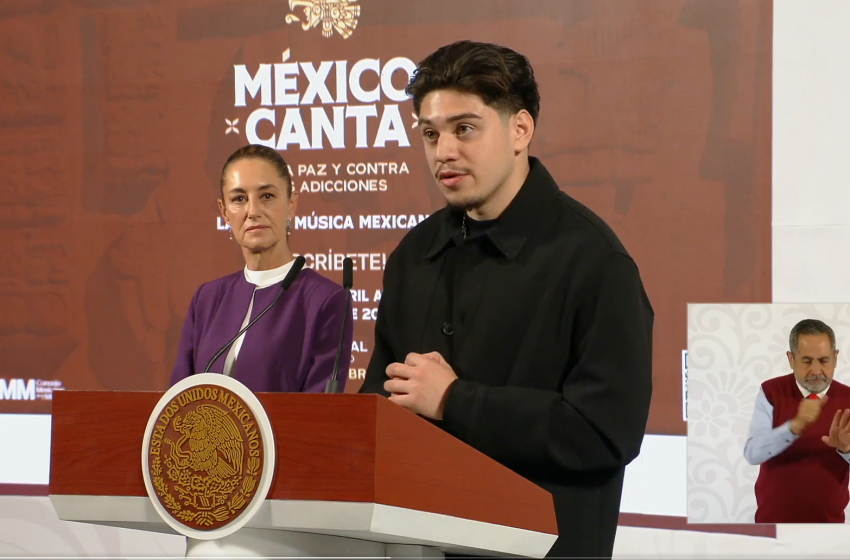 Gobierno lanza el concurso “México canta” para impulsar música sin violencia